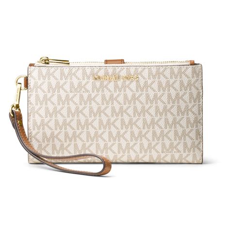 michael kors vanilla wristlet|michael kors wristlet clearance.